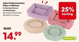 Pets Place Adori kattenmanden Koko en Mylene aanbieding