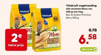 Pets Place Vitakraft vogelvoeding aanbieding