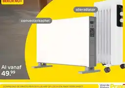 Praxis convectorkachel , olieradiator aanbieding