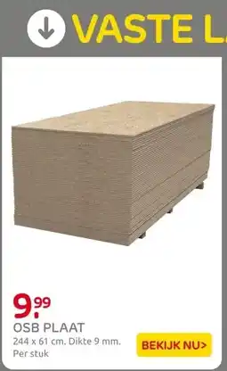 Praxis OSB PLAAT aanbieding