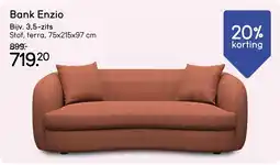 Leen Bakker Bank enzio aanbieding