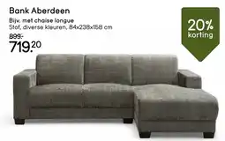 Leen Bakker Bank aberdeen aanbieding