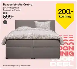 Leen Bakker Boxcombinatie orebro aanbieding