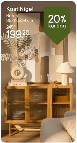 Leen Bakker Kast nigel aanbieding