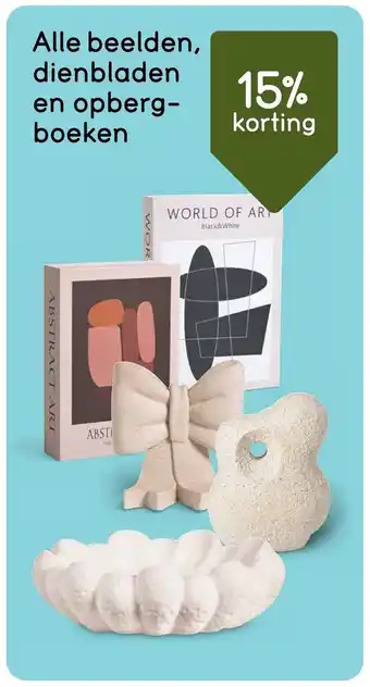 Leen Bakker Alle beelden dienbladen en opberg boeken aanbieding