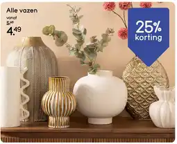 Leen Bakker Alle vazen aanbieding