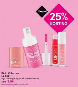 DA Da by collection lip spa aanbieding
