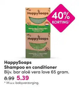 DA Happysoaps shampoo en conditioner aanbieding