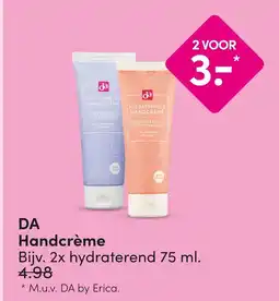 DA Da handcrème aanbieding