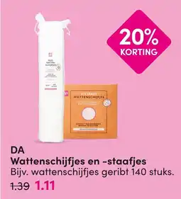 DA Da wattenschijfjes en staafjes aanbieding
