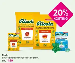DA Ricola aanbieding