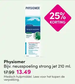 DA Physiomer aanbieding