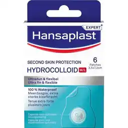 Trekpleister Hansaplast Expert+ Second Skin Protection Hydrocolloïde Pleisters aanbieding