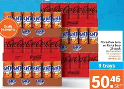 Albert Heijn Coca-Cola Zero en Fanta Zero 24-pack aanbieding