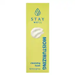 Kruidvat Stay Well Moisturizing Lemongrass Cleansing Foam aanbieding