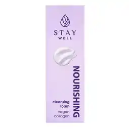 Kruidvat Stay Well Nourishing Vegan Collagen Cleansing Foam aanbieding