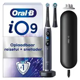 Kruidvat Oral-B iO9 Black Onyx Elektrische Tandenborstel aanbieding
