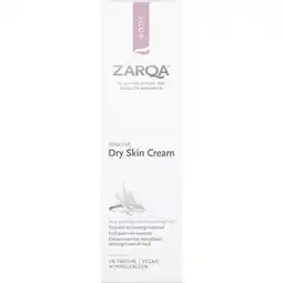 Kruidvat Zarqa Sensitive Dry Skin Cream aanbieding