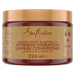 Kruidvat SheaMoisture Manuka Honey & Mafura Oil Intensief Hydraterende Leave-In Conditioner aanbieding