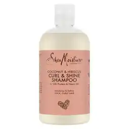 Kruidvat SheaMoisture Coconut & Hibiscus Curl & Shine Shampoo aanbieding