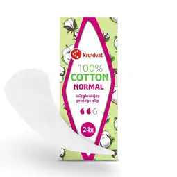 Kruidvat Kruidvat Cotton Normal Inlegkruisjes aanbieding
