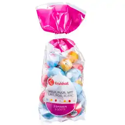 Kruidvat Kruidvat Melk, Puur, Wit Paaseitjes aanbieding