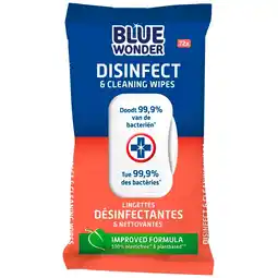 Kruidvat Blue Wonder Disinfect & Cleaning Wipes aanbieding