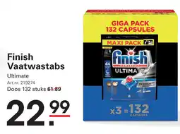 Sligro Finish Vaatwastabs aanbieding