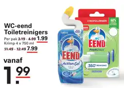 Sligro WC-eend Toiletreinigers aanbieding