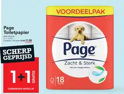 Sligro Page Toiletpapier aanbieding