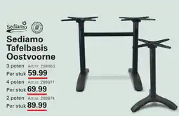 Sligro Sediamo Tafelbasis Oostvoorne aanbieding