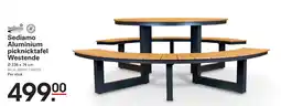Sligro Sediamo Aluminium picknicktafel Westende aanbieding
