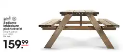 Sligro Sediamo Inklapbare picknicktafel aanbieding