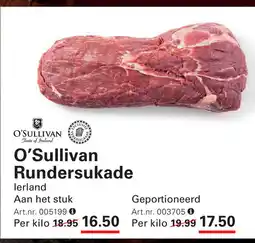 Sligro O'Sullivan Rundersukade aanbieding