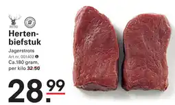 Sligro Herten- biefstuk aanbieding