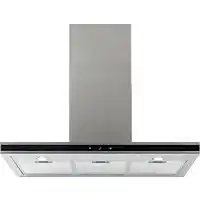 MediaMarkt OK. OHO9216S - Afzuigkap (Muur bevestigde kap) - breedte 90 cm - 800 m³/h - 67 dB(A) aanbieding