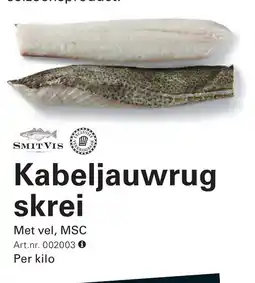 Sligro Kabeljauwrug skrei aanbieding