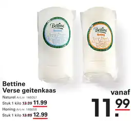 Sligro Bettine Verse geitenkaas aanbieding