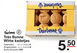Sligro Très Bonne Witte kadetjes aanbieding