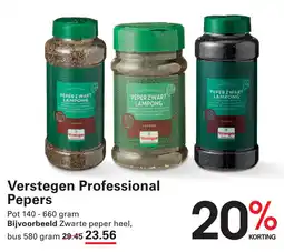 Sligro Verstegen Professional Pepers aanbieding