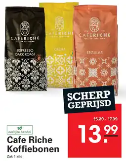 Sligro Cafe Riche Koffiebonen aanbieding