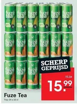 Sligro Fuze Tea aanbieding