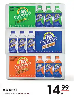 Sligro AA Drink aanbieding