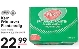 Sligro Kern Frituurvet Plantaardig aanbieding