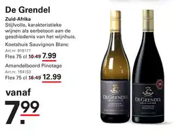 Sligro De Grendel Zuid-Afrika aanbieding