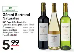 Sligro Gérard Bertrand Naturalys IGP Pays d'Oc, Frankrijk aanbieding