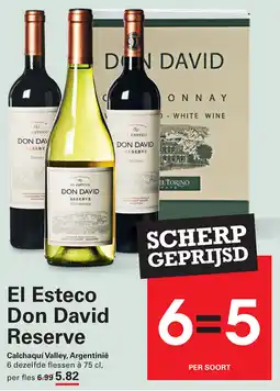 Sligro El Esteco Don David Reserve aanbieding
