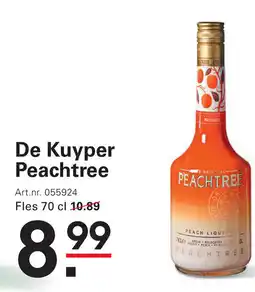 Sligro De Kuyper Peachtree aanbieding