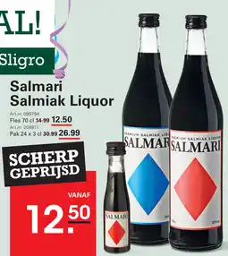 Sligro Salmari Salmiak Liquor aanbieding