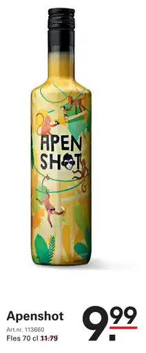 Sligro Apenshot aanbieding